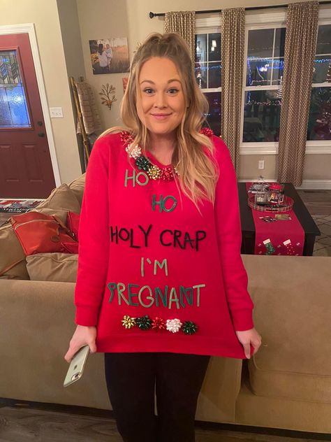 Pregnant Christmas Outfit Funny, Maternity Ugly Christmas Sweater, Pregnancy Christmas Sweater, Christmas Pregnant Shirt, Christmas Pregnant Shirts, Pregnancy Ugly Christmas Sweater, Ugly Christmas Sweater Pregnant, Pregnant Ugly Christmas Sweater, Diy Ugly Christmas Sweater