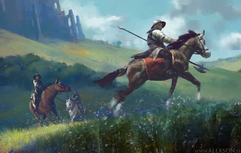 ArtStation - Horse riders, Alexander Forssberg Arte Viking, Fantasy Horses, Characters Design, Comic Manga, Knight Art, Reference Poses, Fantasy Warrior, Card Illustration, Medieval Fantasy