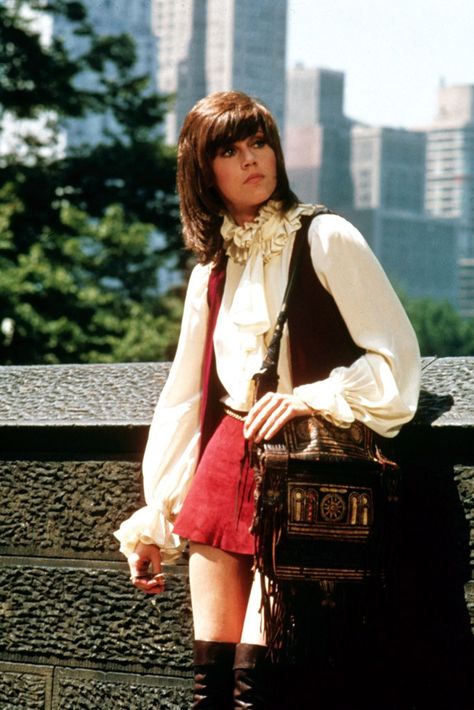 That 70s Movie: Fashion on Film – WWD Jane Fonda 70s, Jane Fonda Klute, Figure Skating Moves, Rastafarian Culture, Wedge Haircut, Vanessa Redgrave, Hippie Culture, Vogue France, Katharine Hepburn