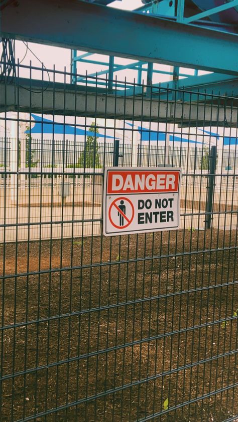 danger| warning| sign| do not enter| roller coaster| cedar point| gate| beach| aesthetic| Danger Sign Aesthetic, Warning Aesthetic, Sign Aesthetic, Danger Signs, Do Not Enter, Cedar Point, Warning Sign, Beach Aesthetic, Warning Signs