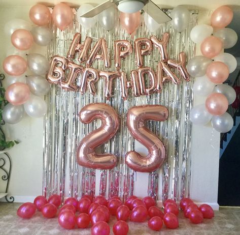 Happy 25th Birthday Birthday Decorations 25th Decor, 25 Th Birthday Decoration Ideas, 25th Birthday Ideas For Her Decoration At Home, Barbie 25th Birthday, 26 Year Old Birthday Ideas, 25tg Birthday Ideas, Happy Birthday 25 Years Girl, 25th Birthday Ideas For Her Theme, 25th Birthday Decoration Ideas