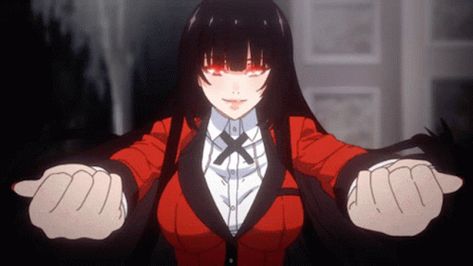 Japanese Gif, Yumeko Jabami, Banner Gif, Japon Illustration, Anime Screenshots, Welcome To, Cute Anime Pics, Anime Kawaii, My World