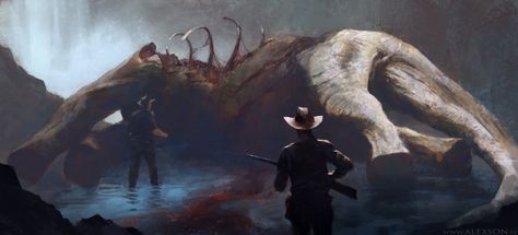 ArtStation - Wild West, Alexander Forssberg Key Frame, Building Images, American Frontier, Blue Skulls, West Art, Western World, Fantasy Setting, Fantasy Places, Fantasy Concept Art