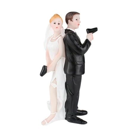 Description The item is Wedding Cake Topper Decoration Bride Hug Groom Resin Figurine made of synthetic resin. This romantic wedding cake toppers shows the love and between the bride and groom. Creative design is perfect to decorate wedding party or celebrations. Features - Color: As shown. - Material: Synthetic resin. - Size: 6.5x6x13 cm (L x W x H). - Romantic wedding cake toppers, the bride drags groom who tries to escape marriage. - Made of resin, safety and won't get deform or fade. - Funny design gives you a different wedding feeling. - Full of love, perfect to decorate wedding party or celebrations. - Good workmanship,the best gift for your friends,family or yourself. Size: 6.50X6.00X13.00CM. Romantic Wedding Cake Toppers, Cake Topper Wedding Romantic, Elegant Bride And Groom, Cake Topper Wedding Couple, Wood Cake Topper Wedding, Heart Wedding Cake Topper, Gay Wedding Cakes, Decorate Wedding, Heart Wedding Cakes