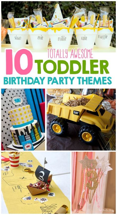 Toddler Birthday Parties, Birthday Party Themes For Boys, Toddler Birthday Themes, Toddler Birthday Party Themes, Shared Birthday Parties, Toddler Girl Birthday Party, 3rd Birthday Party For Boy, Toddler Girl Birthday, Arts N Crafts