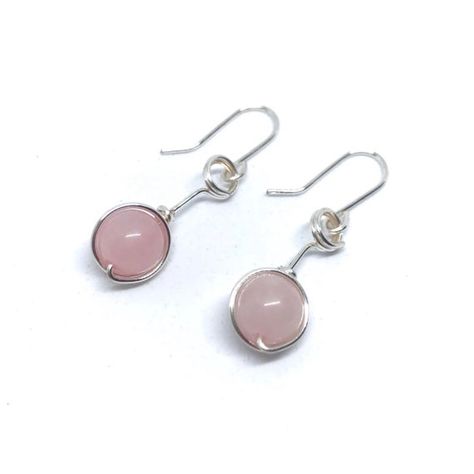 Check out this item in my Etsy shop https://www.etsy.com/uk/listing/582988576/pretty-pink-rose-quartz-gemstone-small Dangly Earrings Silver, Pink Rose Quartz, Crystal Therapy, Amulet Necklace, Tarnished Silver, Rose Quartz Gemstone, Dangly Earrings, Wrapped Pendant, Silver Earrings Dangle