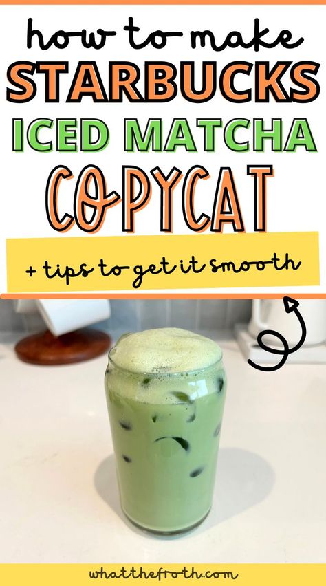 Iced London Fog Latte, Best Matcha Latte Recipe, Starbucks Iced Matcha Latte, Matcha Tea Latte Recipe, Iced London Fog, Starbucks Iced Matcha, Iced Matcha Recipe, Starbucks Matcha Green Tea, Matcha Latte Starbucks