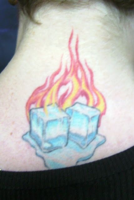 Jim Fire And Ice Tattoo Ideas, Ice Tattoo Ideas, Fire And Ice Tattoo, Ice Tattoo, Fire Tattoo, Fire And Ice, Tattoo Ideas, Google Search, Tattoos