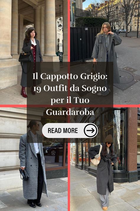 Aggiungi un tocco di classe al tuo guardaroba invernale con 19 outfit da sogno, tutti incentrati sul cappotto grigio. Spigato, a quadri o gessato, questo capo è perfetto per creare abbinamenti che spaziano dal casual chic con jeans al raffinato elegante con nero. Che sia chiaro corto o lungo scuro, trova l'inspo giusta per ogni look e trasforma il tuo stile invernale in un capolavoro di moda. Casual Chic