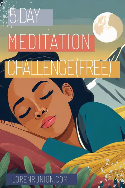 5-Day Guided Meditation Challenge for Finding Your True Self - Loren Runion Rest And Peace, Meditation Challenge, Yoga Nidra Meditation, Deep Rest, Yoga Nidra, Daily Meditation, Present Moment, Deep Relaxation, Daily Practices