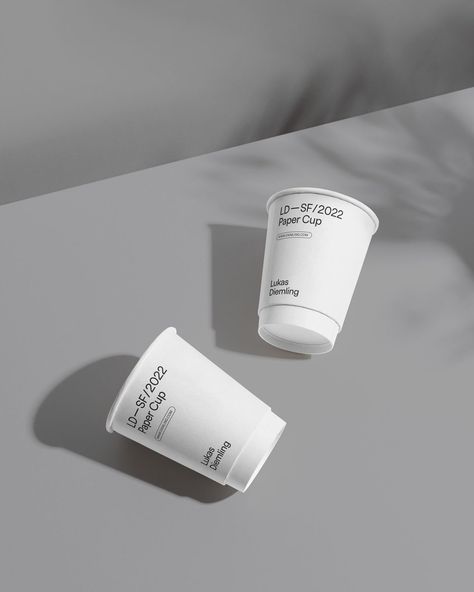 SearchSystem™ Cafe Cup Design, Cafe Branding Identity, Canned Coffee, Branding Identity Mockup, Showcase Designs, Paper Cup Design, Korean Cafe, Cup Mockup, Cafe Branding