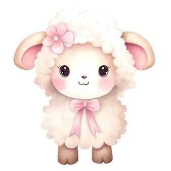 Eaktopapps | Freepik Sheep Watercolor, Sheep Tattoo, Barnyard Theme, Animal Cookie, Easter Printable, Baby Lamb, Cute Cat Wallpaper, Animal Cookies, Easter Printables