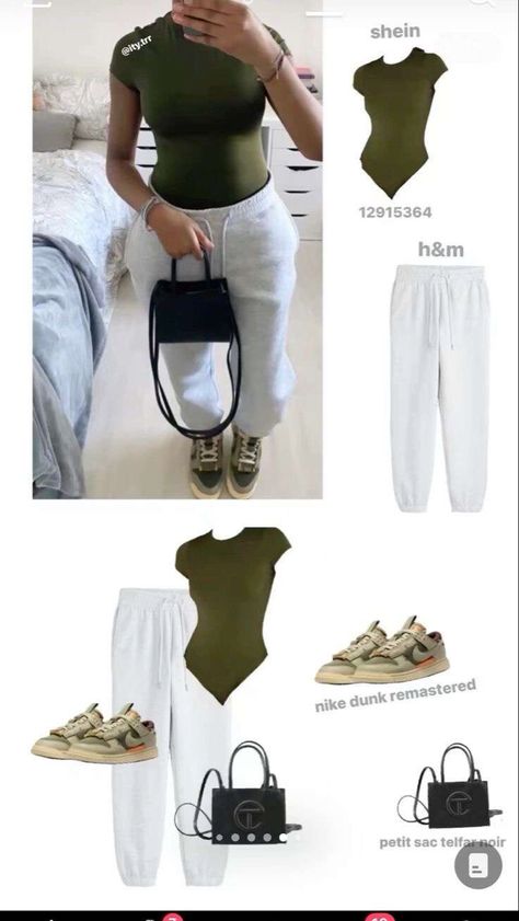 Dunks Outfit, Olive Clothing, Mode Tips, Summer School Outfits, Outfit Zara, Mode Zara, Shein Outfits, Outfit Inspo Casual, Outfit Check