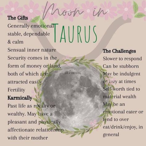 Taurus Moon Aesthetic, Taurus Moon Sign, Psychology Astrology, Victoria Johnson, Moon Core, Moon Sign Astrology, Moon In Taurus, My Moon Sign, Virgo Star Sign