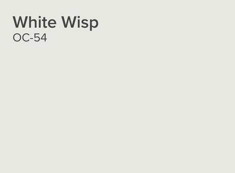 Benjamin Moore White Wisp White Wisp Benjamin Moore Walls, White Wisp Benjamin Moore, Benjamin Moore White Wisp, Paper White Benjamin Moore, Outside House Paint, Mood Board Living Room, Interior Paint Colors For Living Room, Mini Cabin, Ohio House