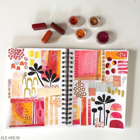 Julie Hamilton, Known And Loved, Artist Journal, Artist Sketchbook, Abstract Watercolor Art, Shapes And Colors, Sketchbook Art Journal, 수채화 그림, Sketchbook Journaling