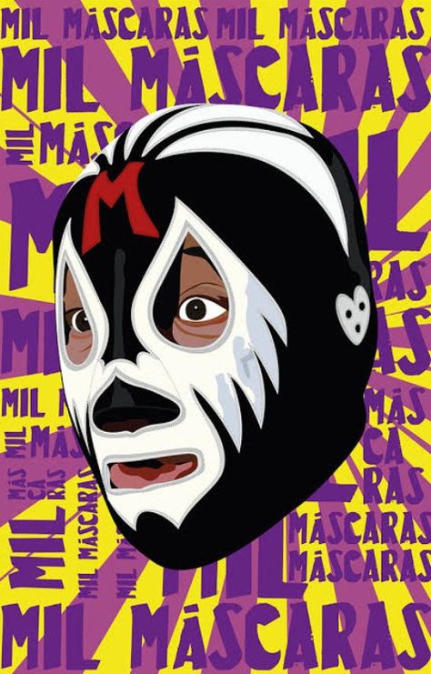 Mexican Wrestler, Luchador Mask, Mask Drawing, Blue Demon, Wrestling Superstars, Horror Movie Art, Chicano Art, Anatomy Drawing, Mexican Culture