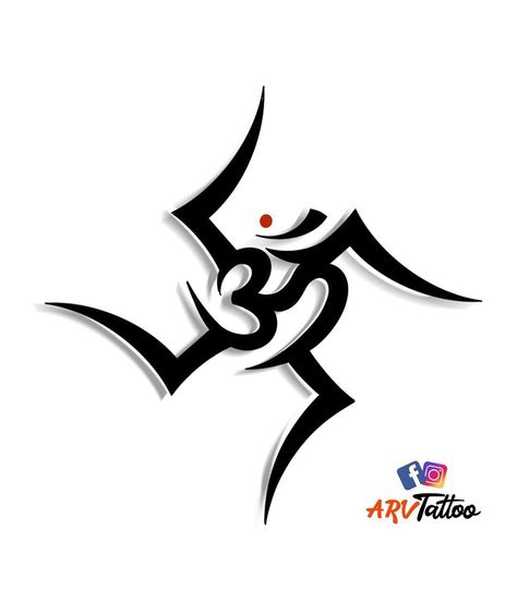 Ohm Tattoo, Hanuman Tattoo, Pop Art Pictures, Om Tattoo Design, Tattoo Design For Hand, Mantra Tattoo, Digital Graphics Art, Geometric Sleeve Tattoo, Fiverr Logo