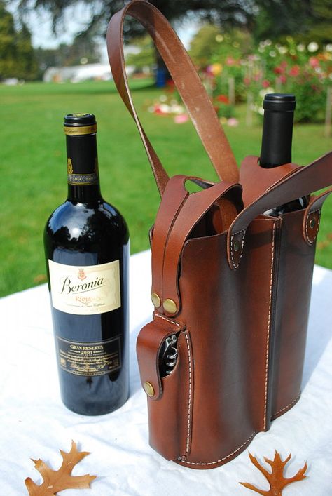 Leather Wine Bag, Leather Wine Tote, Leather Wine Carrier, Wine Bottle Carrier, Wine Carrier, Wine Bags, Wine Case, Wine Tote Bag, Leather Art