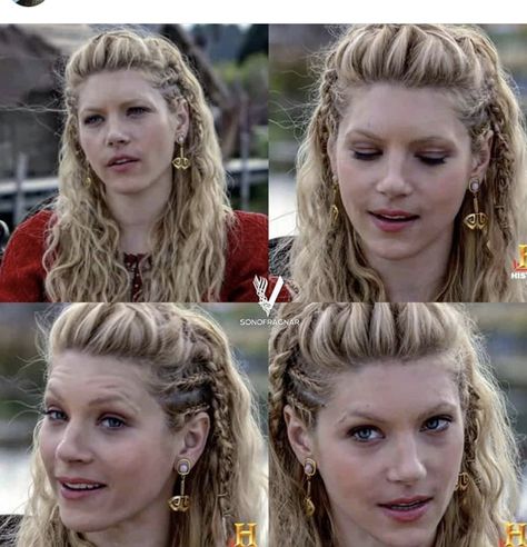 Katheryn Winnick Vikings, Octavia Blake, Katheryn Winnick, Hair Tutorial, Easy Hairstyles, Vikings, Dreadlocks, Hairstyles, My Style