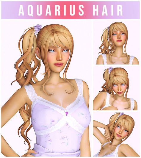 Ponytail Hairstyles Sims 4 Cc, Ts4 Ponytail Cc, Sims 4 Ponytail Maxis Match, Sims 4 Ponytail Cc Maxis Match, Sims 4 Cc Hair Ponytail, Sims 4 Ponytail Cc, Sims 4 Cc Ponytail, Sims 4 Ponytail, Aquarius Hair