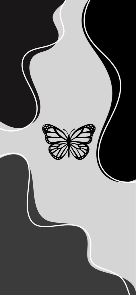 Homescreen Wallpaper Butterfly, Wlapper Iphone, Aesethic Wallper Iphone, Black Astethic Wallpapers, Butterfly Homescreen, Black Asthetics Wallpers, Astetic Wallpapers, Black Butterfly Wallpaper, Books And Pens Photography