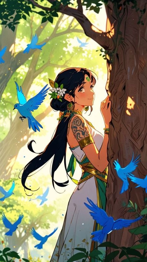 Colorful Scenery, Radha Beauty, Bird & Wildlife Houses, Deep Art, Romantic Anime Couples, Cute Cartoon Pictures, Fairy Tail Anime, Fantasy Art Landscapes, Digital Art Anime