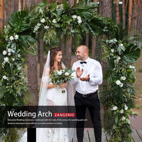 Amazon.com : Wedding Arches for Ceremony Wedding Arch 6.6ft Circle Backdrop Stand Round Backdrop Stand Balloon Arch Stand Circle Balloon Arch Frame Round Balloon Arch Frame for Party Decoration (6.6ft gold) : Patio, Lawn & Garden Outdoor Wedding Arches, Round Balloon Arch, Circle Balloon Arch, Climbing Plants Outdoor, Balloon Arch Stand, Balloon Arch Frame, Wedding Arches Outdoors, Garden Arch Trellis, Circle Backdrop