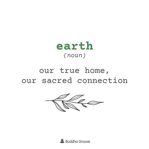 Buddha Groove on Instagram: “Earth is our greatest commonality, our ultimate foundation, the soil we build our lives on #earth #home #connection #life” Buddha Groove Quotes, Buddha Groove, True Homes, Screen Saver, The Soil, On Earth, Our Life, Soil, Foundation