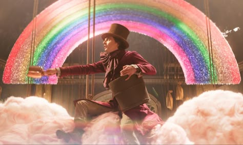 timothée as willy wonka Paddington Film, Wonka 2023, Wonka Movie, Jim Carter, Plot Holes, The 7th Sense, Candy Factory, Hugh Grant, Rainbow Sprinkles