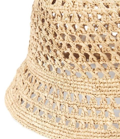 Raffia Crochet, Crochet Sun Hat, Raffia Hat, Pixel Crochet, Crochet Bucket Hat, Cloche Hat, Summer Knitting, Crochet Hat Pattern, Knitting Accessories