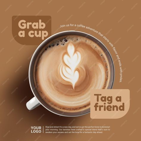 Premium PSD | International coffee day for coffee cafe chop social media post template Coffee Engagement Post, Cafe Social Media Posts, Coffee Social Media Design, Cafe Creative, Cafe Coffee Day, International Coffee Day, International Coffee, Jelly Wallpaper, Coffee Day