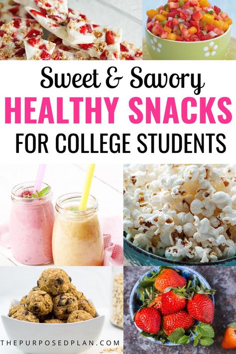 20 BEST HEALTHY SNACKS FOR COLLEGE STUDENTS ON THE GO - easy recipes for college students Filling Healthy Snacks, Healthy Snacks For College, Snacks For College Students, Snacks For College, Healthy College Snacks, College Snacks, Recipes For College Students, Healthy College, Healthy Snacks To Buy