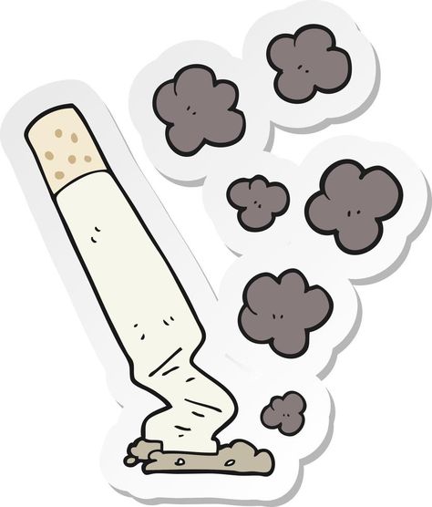 sticker of a cartoon cigarette Ciggerate Cartoon, Paper Cutout Art, Person Drawing, Poster Drawing, Animated Drawings, Cartoon Stickers, Paper Cutout, A Cartoon, Drawing Reference