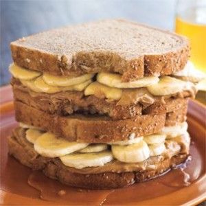 Build a Perfect Sandwich | Williams-Sonoma Taste Breakfast Sandwiches Frozen, Honey Wheat Bread, Banana Sandwich, Breakfast Sandwich Recipes, Cinnamon Swirl Bread, Frozen Breakfast, Banana Breakfast, Breakfast Sandwiches, Cinnamon Banana