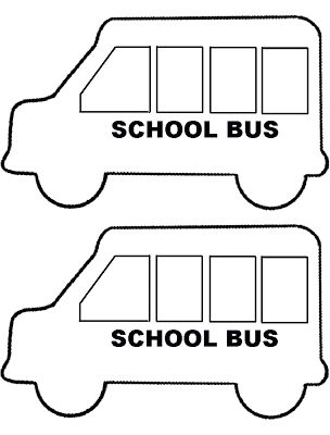 Rox's Storytime Resources: School Bus Craft School Bus Template, Bus Template, School Bus Craft, Cut Out Templates, Bus Craft, School Bus Crafts, School Bus Party, Preschool Transportation, Prek Art