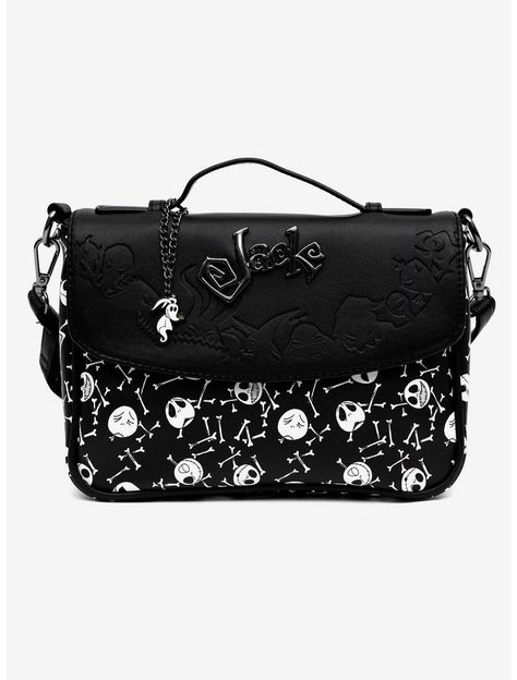 Disney Nightmare Before Christmas Jack Faces and Bones Crossbody Bag Beautiful Universe, Corpse Pose, Kei Visual, Nightmare Before Christmas Jack, Disney Bag, Hauntingly Beautiful, The Nightmare Before Christmas, Quirky Design, The Nightmare