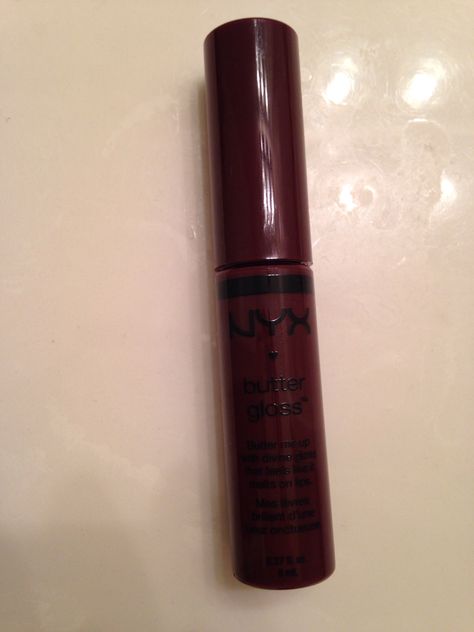 Red Nyx Butter Gloss, Devils Food Cake Nyx Lip, Nyx Devils Food Cake, Nyx Butter Gloss Devils Food Cake, Nyx Gloss, Nyx Butter, Nyx Butter Gloss, Butter Gloss, Devils Food Cake