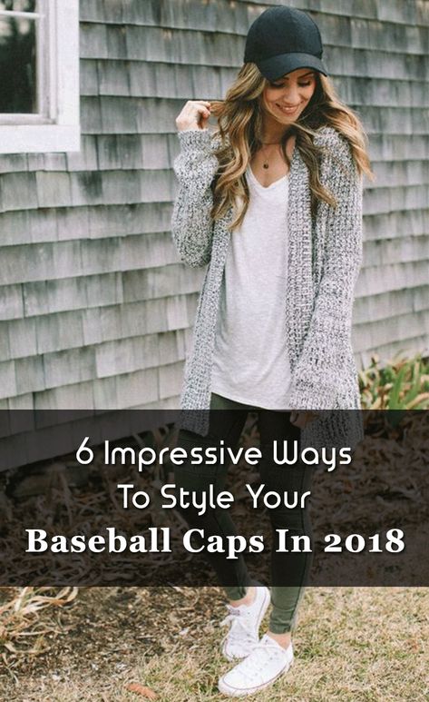 6 Impressive Ways To Style Your Baseball Caps In 2018 Wool Baseball Cap Outfit, Cadet Cap Outfit, Women Wearing Baseball Caps, How To Wear A Hat With Long Hair Baseball Caps, How To Wear A Cap With Long Hair, How To Wear A Cap Women, How To Wear A Ball Cap Women, Outfits With Ball Caps For Women, Baseball Cap Outfit Fall