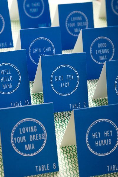 Detail To Love: Personalized Escort Cards via TheELD.com Boda Diy, Personalized Cards, Seating Cards, Future Mrs, Wedding Places, Guest List, Wedding Seating, Table Cards, Wedding Place Cards