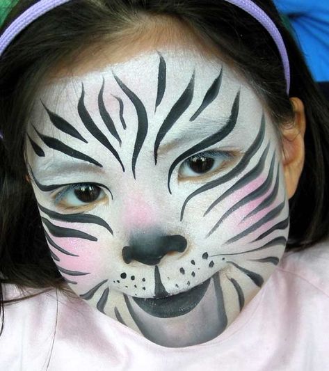 Zebra Face Paint | zebra face paint Zebra Face Paint, Monkey Face Paint, Zebra Makeup, Animal Face Paintings, Zebra Face, Eva Hair, Face Painting Tutorials, Face Painting Easy, Face Art Makeup