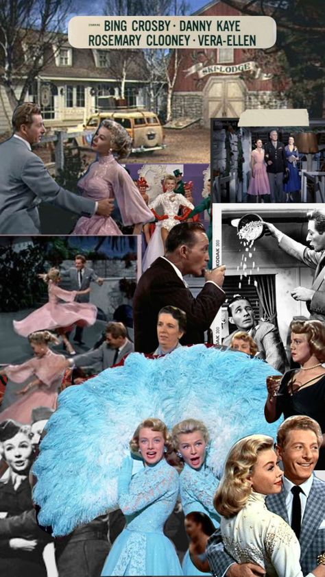 #whitechristmas #collage White Christmas Movie Aesthetic, Christmas Tv Shows, Christmas Widgets, White Christmas Movie, Vera Ellen, Movie Collage, Happy Birthday Template, Classy Christmas, Christmas Time Is Here