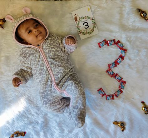 Milestones three months birthday photoshoot Born Baby Photos, Birthday Photoshoot, Milestones, Baby Photos, Newborn Baby, Onesies, Baby Onesies, Birthday, Clothes