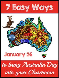 7 Easy Ways to Bring Australia Day into your Classroom Catholic Schools Week, World Thinking Day, Vbs 2024, Culture Day, Birthday Wall, Country Theme, Who's Who, World Party, Cultural Studies