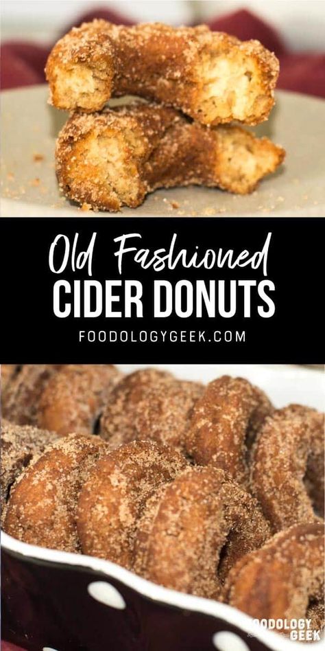 There isn’t anything like the flavor of fresh apple cider donuts. If you haven’t made homemade donuts before, I promise this is an easy apple cider donut recipe that makes the best apple cider donuts you have ever eaten. Old Fashioned Donuts, Cider Donuts Recipe, Apple Cider Donuts Recipe, Best Apple Cider, Apple Cider Donuts Baked, Homemade Doughnuts, Apple Donuts, Homemade Apple Cider, Donut Recipe