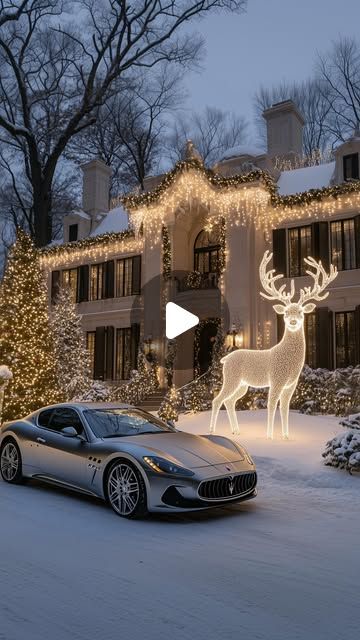 Maria Dudkina • Ai artist • Midjourney on Instagram: "A mansion decorated with Christmas lights.
.
.
.
.
.
.
.
.
.
.
.
.
.
.
#midjourney #christmaslights #mansion #bedroomdesign #ai #mariadudkina #luxuryinteriors #homedesign #houses #white #aiart" Maria Dudkina, A Mansion, Decorating With Christmas Lights, Christmas Stuff, Luxury Interior, Instagram A, Christmas Lights, Mansion, Bedroom Design