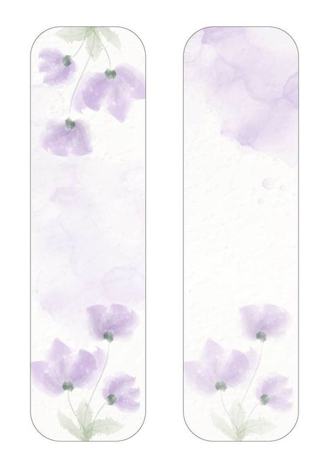 Bookmark Background Aesthetic, Bookmarks Templates Free, Blank Bookmark Template, Bookmarks Handmade Printable, Korean Bookmarks Printable, Bookmark Printable Templates, Cute Bookmark Printable, Book Mark Printable Free, Watercolour Bookmarks Flower