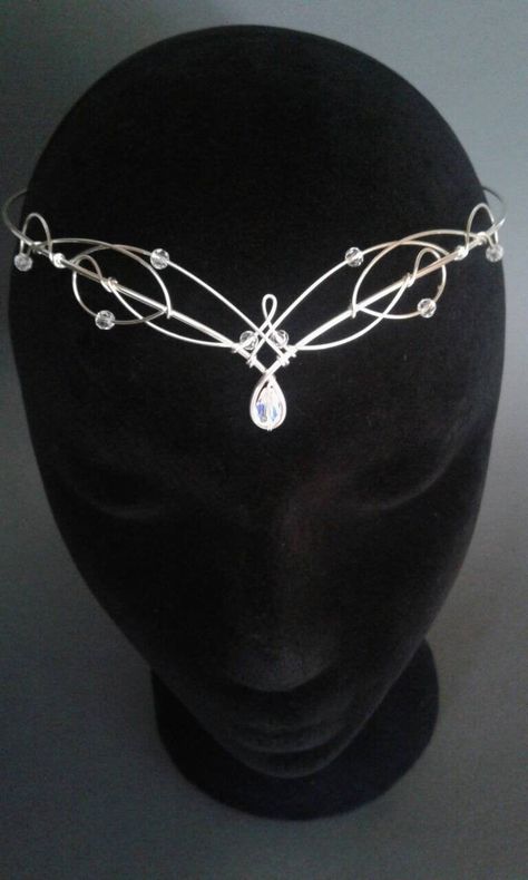 Celtic Bride, Circlet Crown, Elf Tiara, Wedding Circlet, Bridal Circlet, Elf Crown, Boho Tiara, Diy Tiara, Medieval Crown