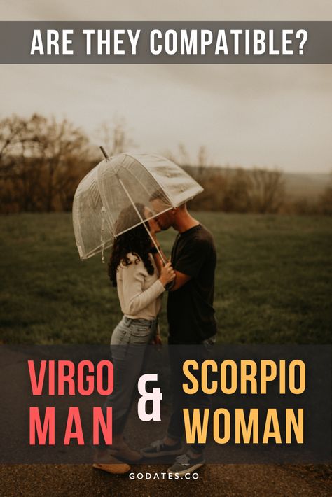 A Virgo and Scorpio together always lead to an exciting interaction, whether as romantic partners or friends. The emotional dynamics between those two can be fascinating. Scorpio women live through the depth of their emotions and intuition. Meanwhile, Virgo men are practical, analytical, keen to rationally identify and understand emotions. Their daily interactions will sound like therapy sessions to their friends, but that’s because they always want to make their relationship stronger. Virgo Men Scorpio Woman, Virgo Men And Scorpio Women, Virgo And Scorpio Couple, Scorpio And Virgo Compatibility, Scorpio Scorpio Relationship, Virgo And Scorpio Relationship, Virgo Man And Scorpio Woman, Scorpio And Virgo Relationship, Scorpio Woman Personality