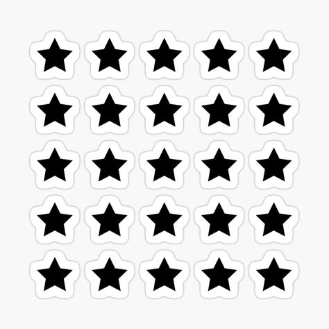 Get my art printed on awesome products. Support me at Redbubble #RBandME: https://www.redbubble.com/i/sticker/set-of-mini-black-star-by-A-D-S/94303467.EJUG5?asc=u Black And White Stickers Aesthetic, Paw Patrol Birthday Theme, Black And White Stickers, Self Inspirational Quotes, Paw Patrol Birthday, Black Stickers, Tiny Star, Phone Stuff, Face Stickers